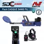 Minelab SDC 2300 et Pack "Casque Sans Fil"