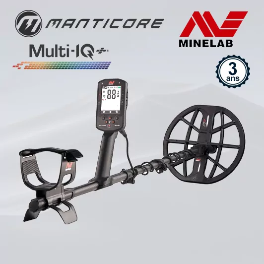 Le nouveau détecteur de métaux Minelab Manticore