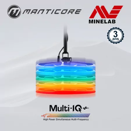 Le nouveau détecteur de métaux Minelab Manticore