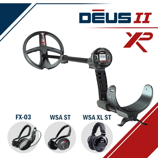 XP DEUS 2 WS6 ST Master - 22 cm FMF et casque au choix