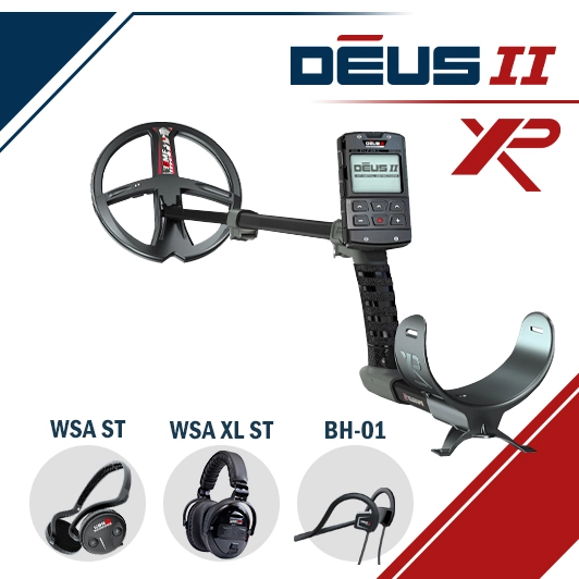 XP DEUS 2 RC - 22 cm FMF et casque au choix