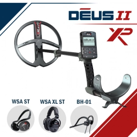 XP DEUS 2 RC - 28 cm FMF et casque au choix