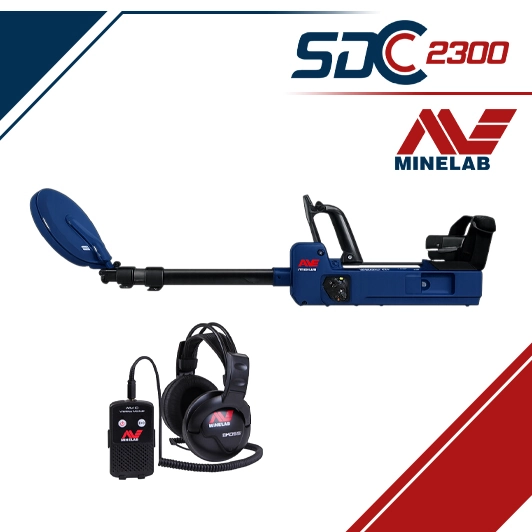 Minelab SDC 2300 et Pack "Casque Sans Fil"