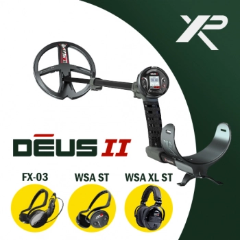 XP DEUS 2 WS6 ST Master - 22 cm FMF et casque au choix