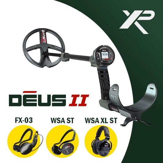 XP DEUS 2 WS6 ST Master - 22 cm FMF et casque au choix