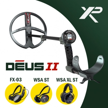 XP DEUS 2 WS6 ST Master - 28 cm FMF et casque au choix