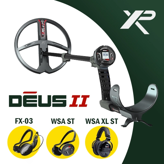 XP DEUS 2 WS6 ST Master - 28 cm FMF et casque au choix
