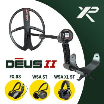 XP DEUS 2 WS6 ST Master - 34x28 cm FMF et casque au choix