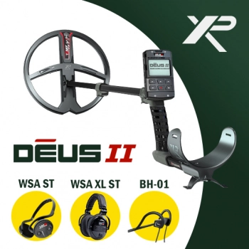 XP DEUS 2 RC - 28 cm FMF et casque au choix