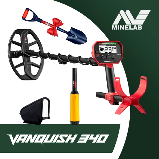 Minelab Vanquish 340 et Pack "Pointer"