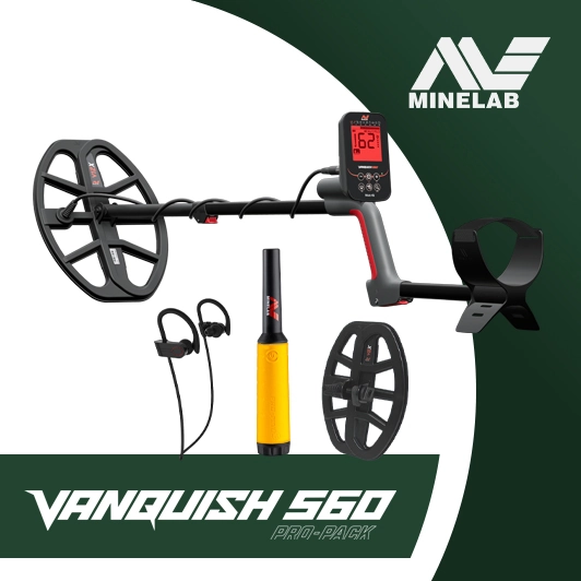 Minelab Vanquish  560 Pro et Pack "Pointer"