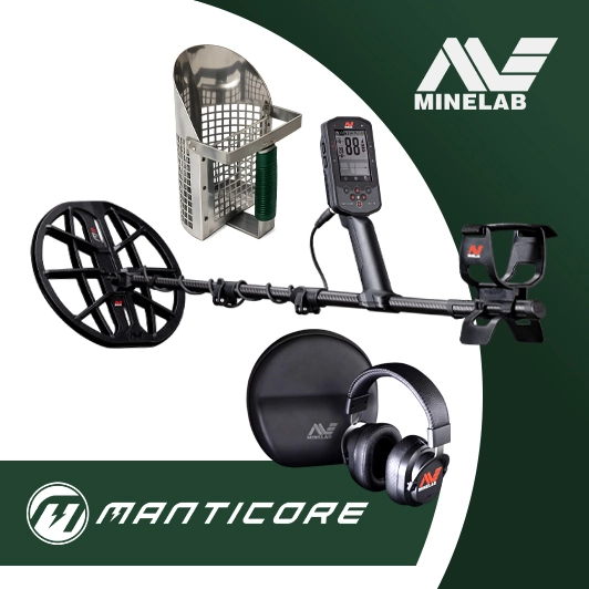 Minelab Manticore : le détecteur avec affichage bidimensionnel