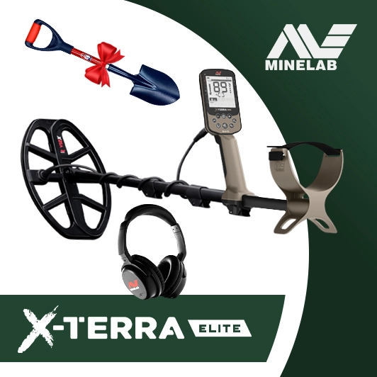 Minelab X-Terra Elite et Pack "Casque Sans Fil"