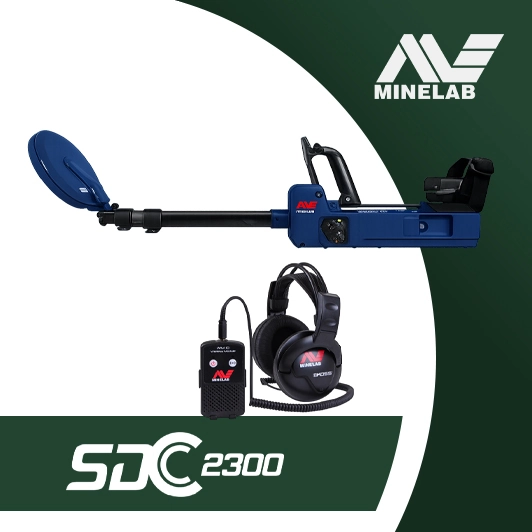 Minelab SDC 2300 et Pack "Casque Sans Fil"