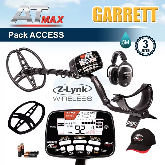 Garrett AT Max et Pack "Access"